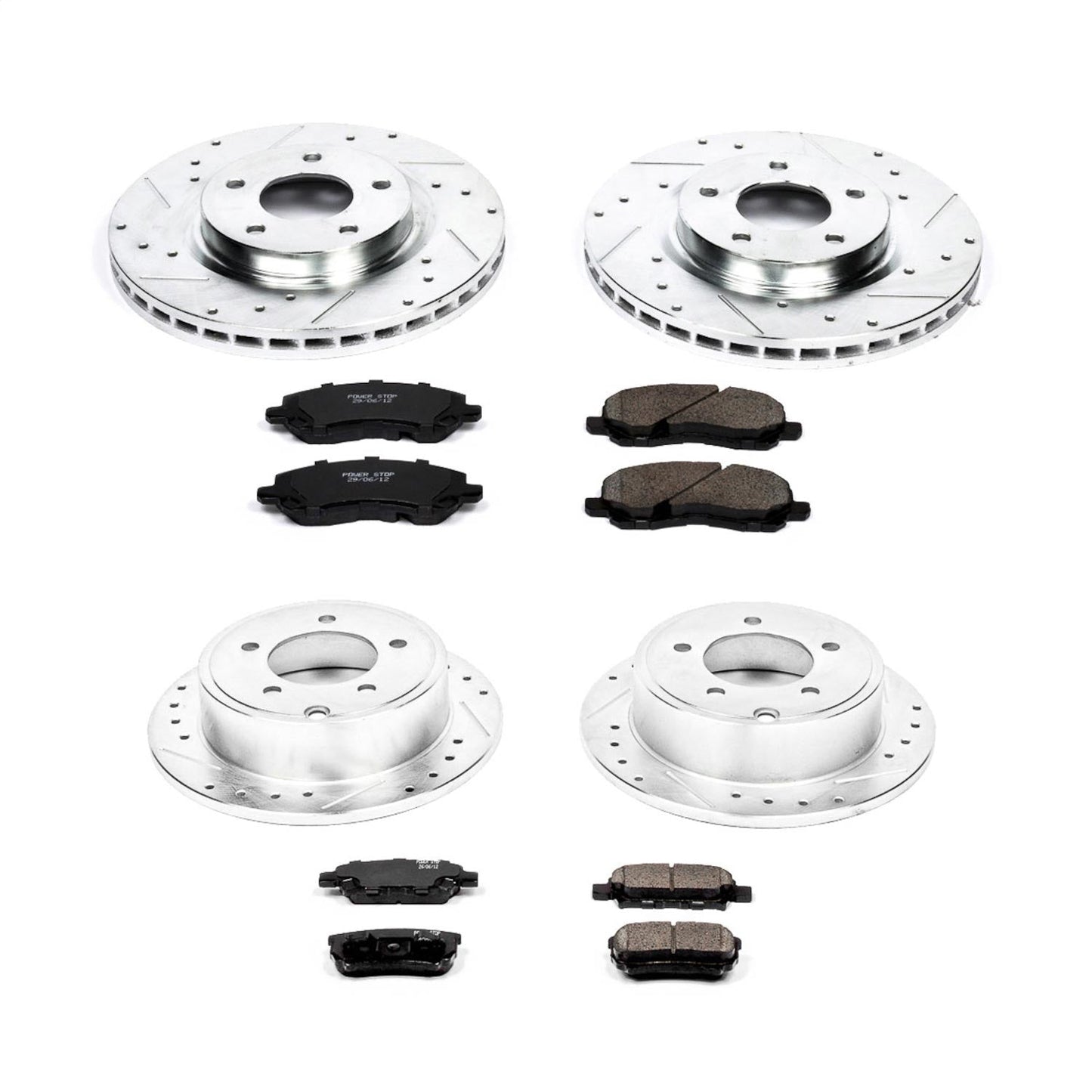 PowerStop Front & Rear Z23 Evolution Sport Brake Kit | Chrysler 200 (11-14) (K2840)