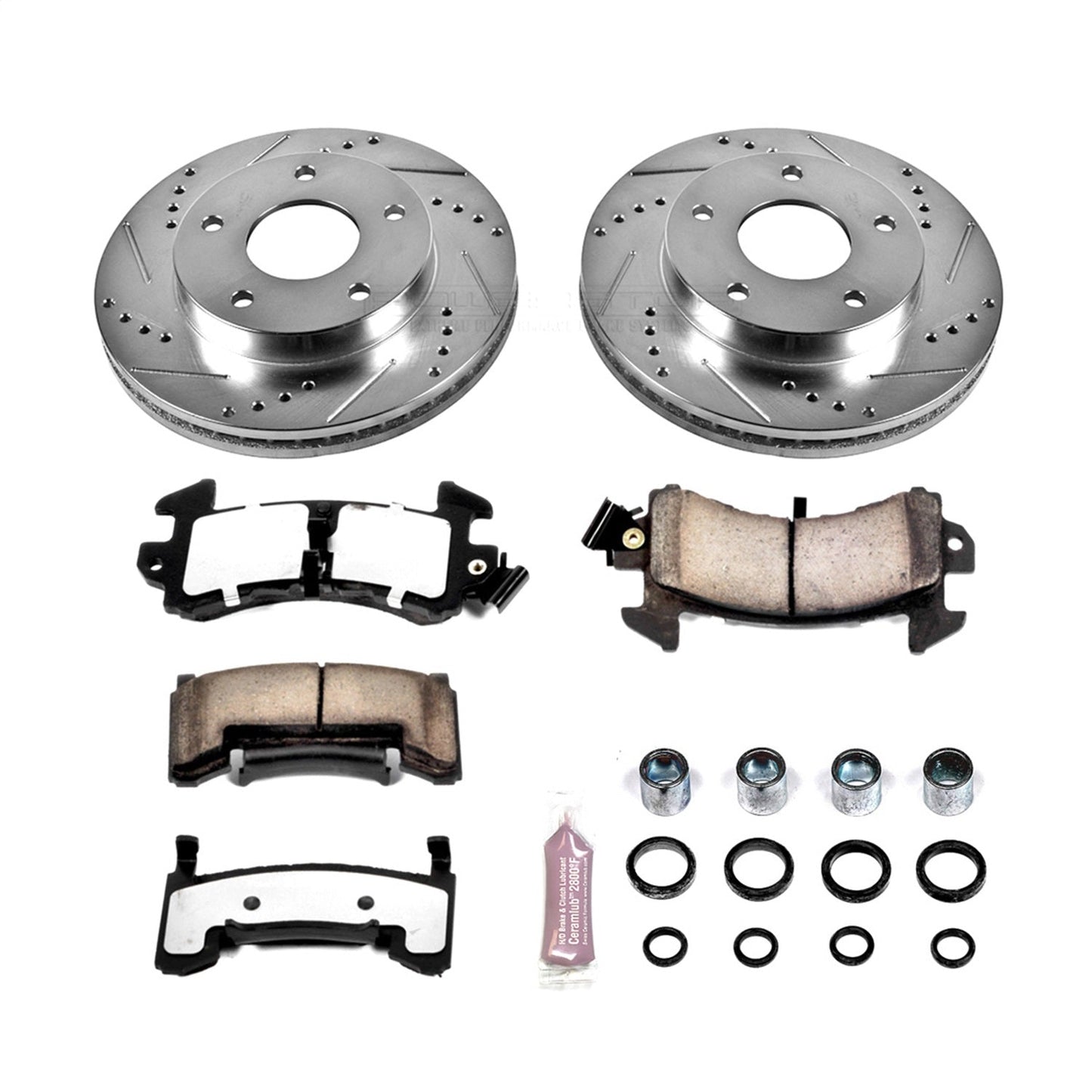PowerStop Front & Rear Z36 Truck & Tow Brake Kit | Oldsmobile Toronado (79-85) (K2847-36)