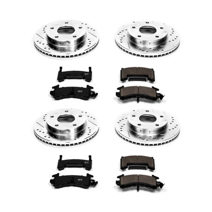 PowerStop Front & Rear Z23 Evolution Sport Brake Kit | Oldsmobile Toronado (79-85) (K2847)