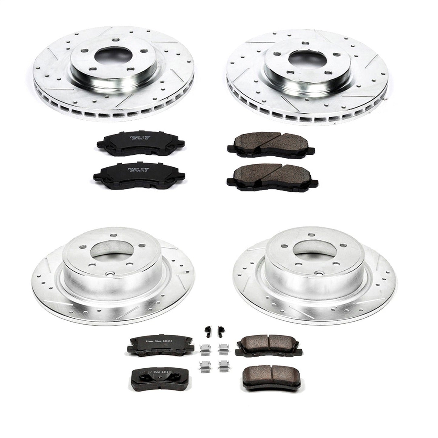 PowerStop Front & Rear Z23 Evolution Sport Brake Kit | Chrysler 200 (11-14) (K2848)
