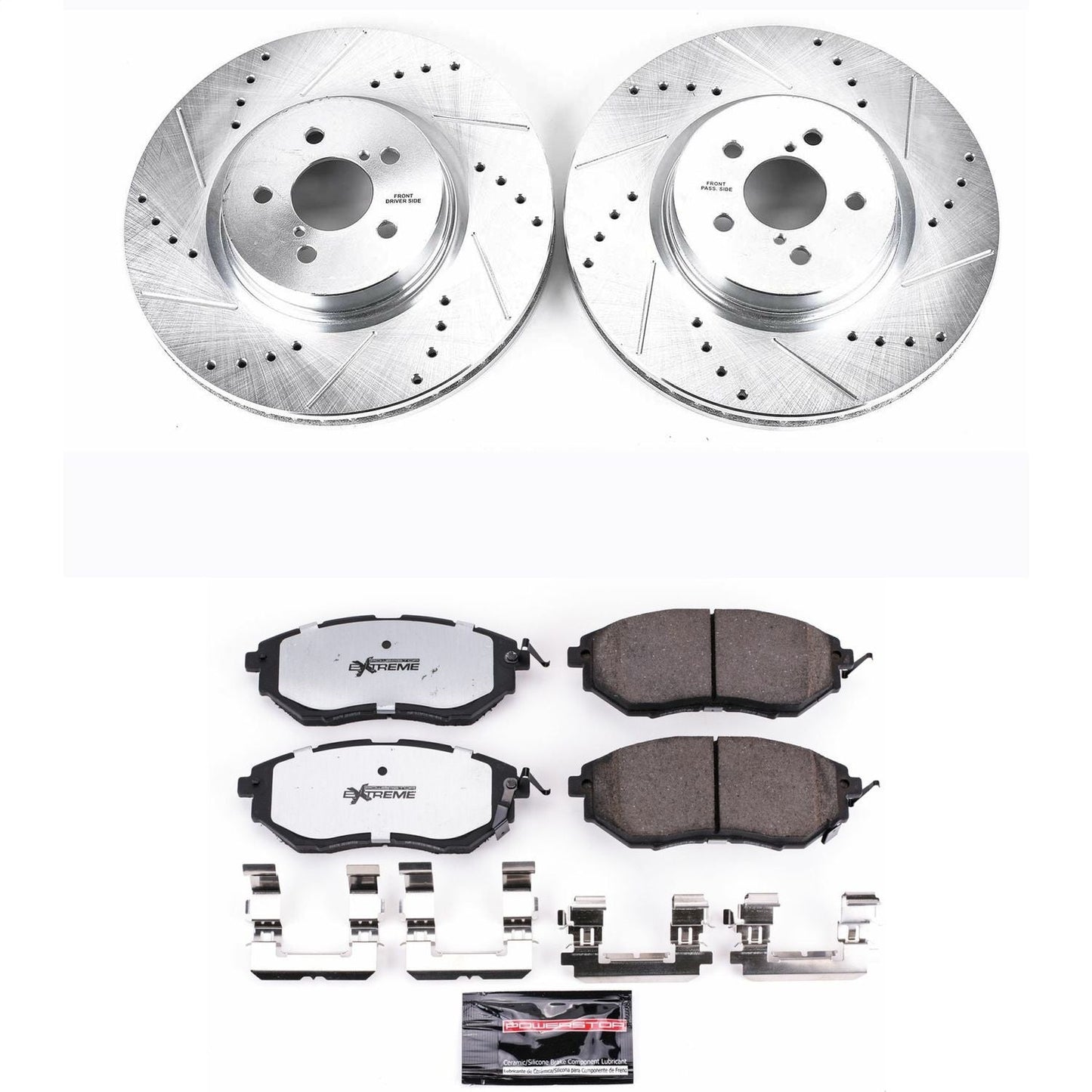 PowerStop Front Z26 Street Warrior Brake Kit | Subaru Forester (14-18) (K285-26)