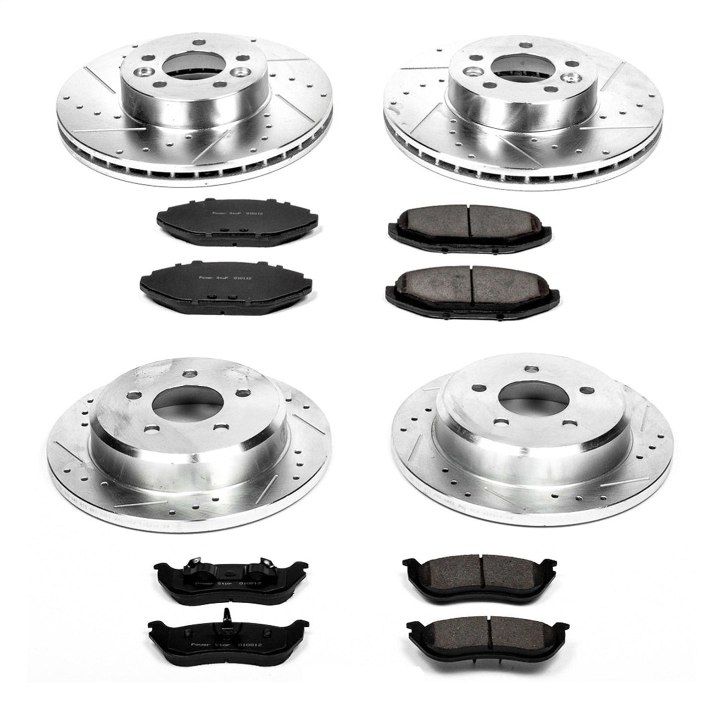 PowerStop Front & Rear Z23 Evolution Sport Brake Kit | Ford Crown Victoria (98-02) (K2861)