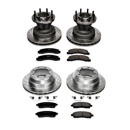 PowerStop Front & Rear Z23 Evolution Brake Kit | Ford F-350 Super Duty (99-02) (K2868)