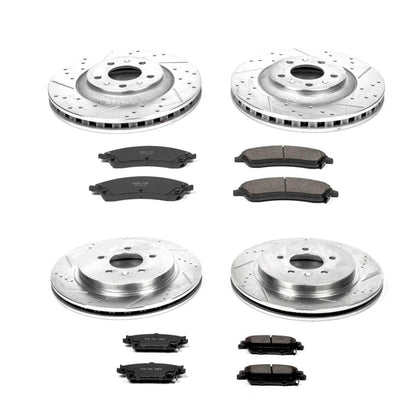 PowerStop Front & Rear Z23 Evolution Sport Brake Kit | Cadillac CTS (06-07) (K2875)
