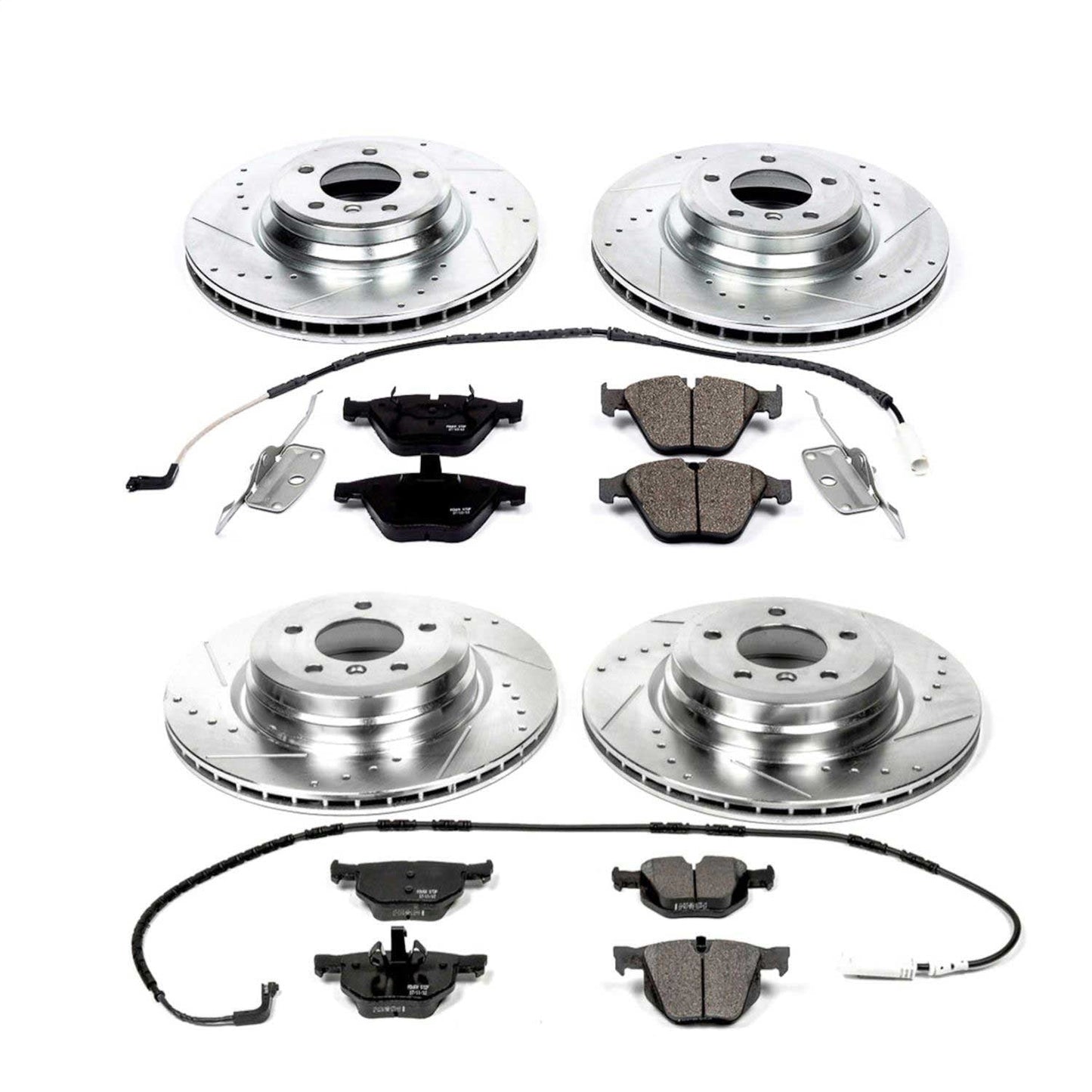 PowerStop Z23 Evolution Sport Front & Rear Brake Kit | BMW 335i xDrive (09) (K2883)