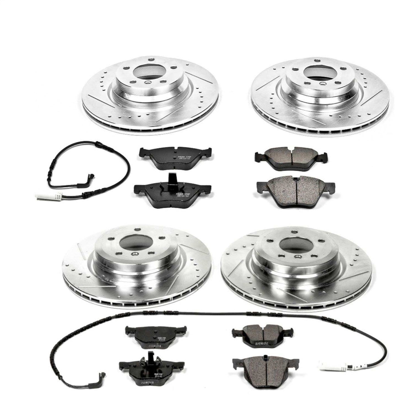 PowerStop Front & Rear Z23 Evolution Sport Brake Kit | BMW 330i 2006 (K2886)