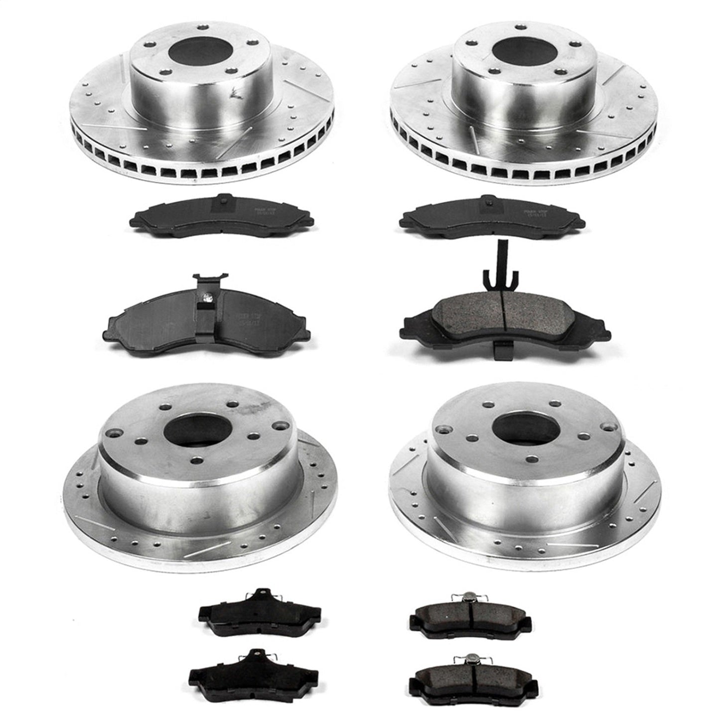 PowerStop Front & Rear Z23 Evolution Sport Brake Kit | Pontiac GTO (04) (K2889)
