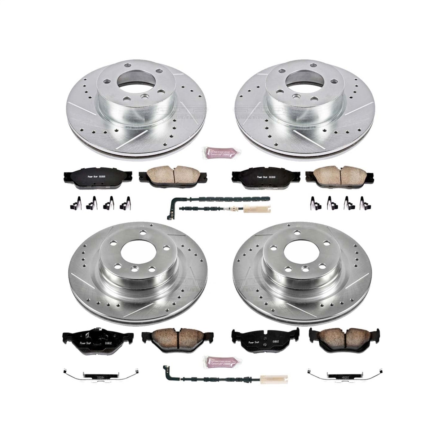 PowerStop Front & Rear Z23 Evolution Sport Brake Kit | BMW 325i (06) (K2890)