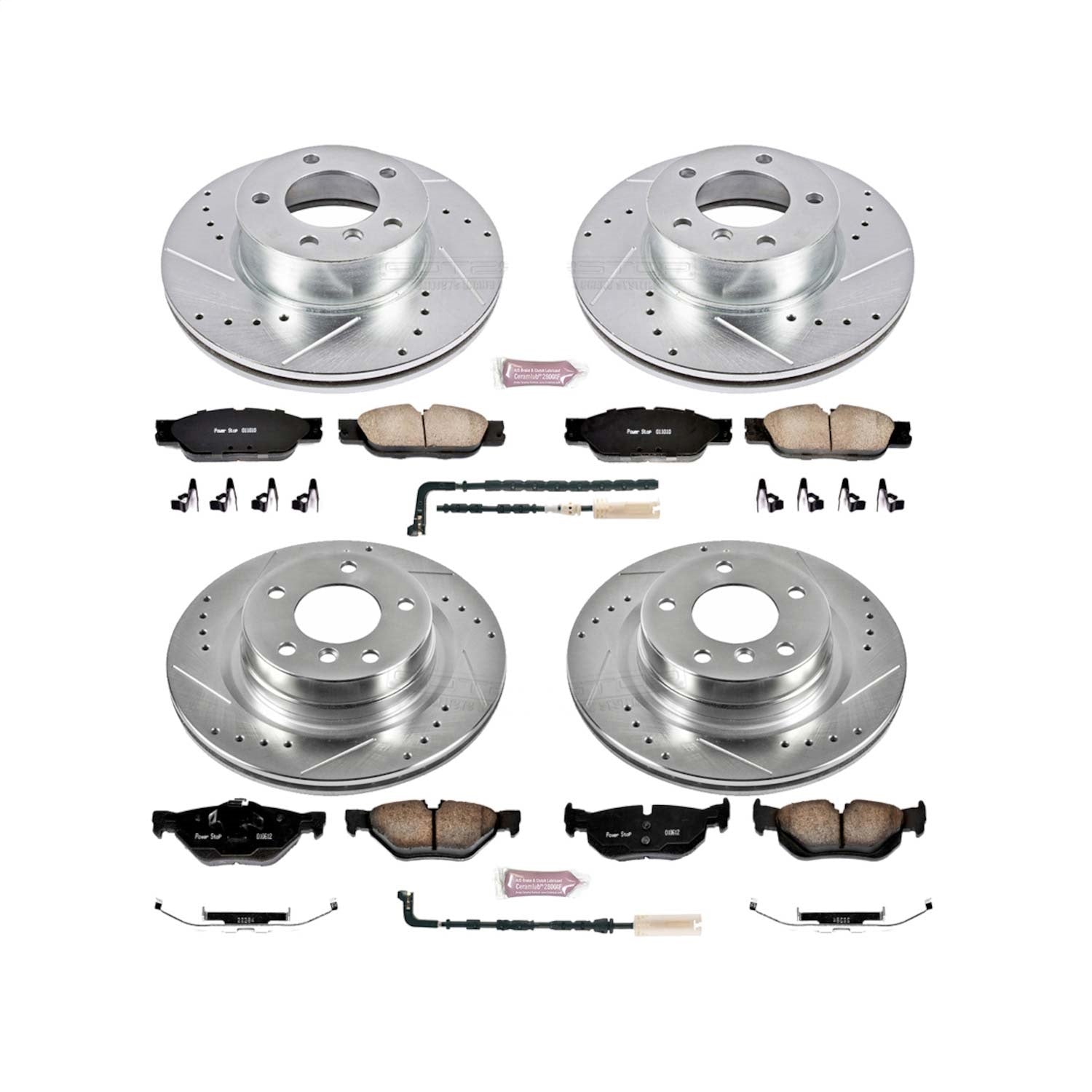 PowerStop Front & Rear Z23 Evolution Sport Brake Kit | BMW 325i (06) (K2890)