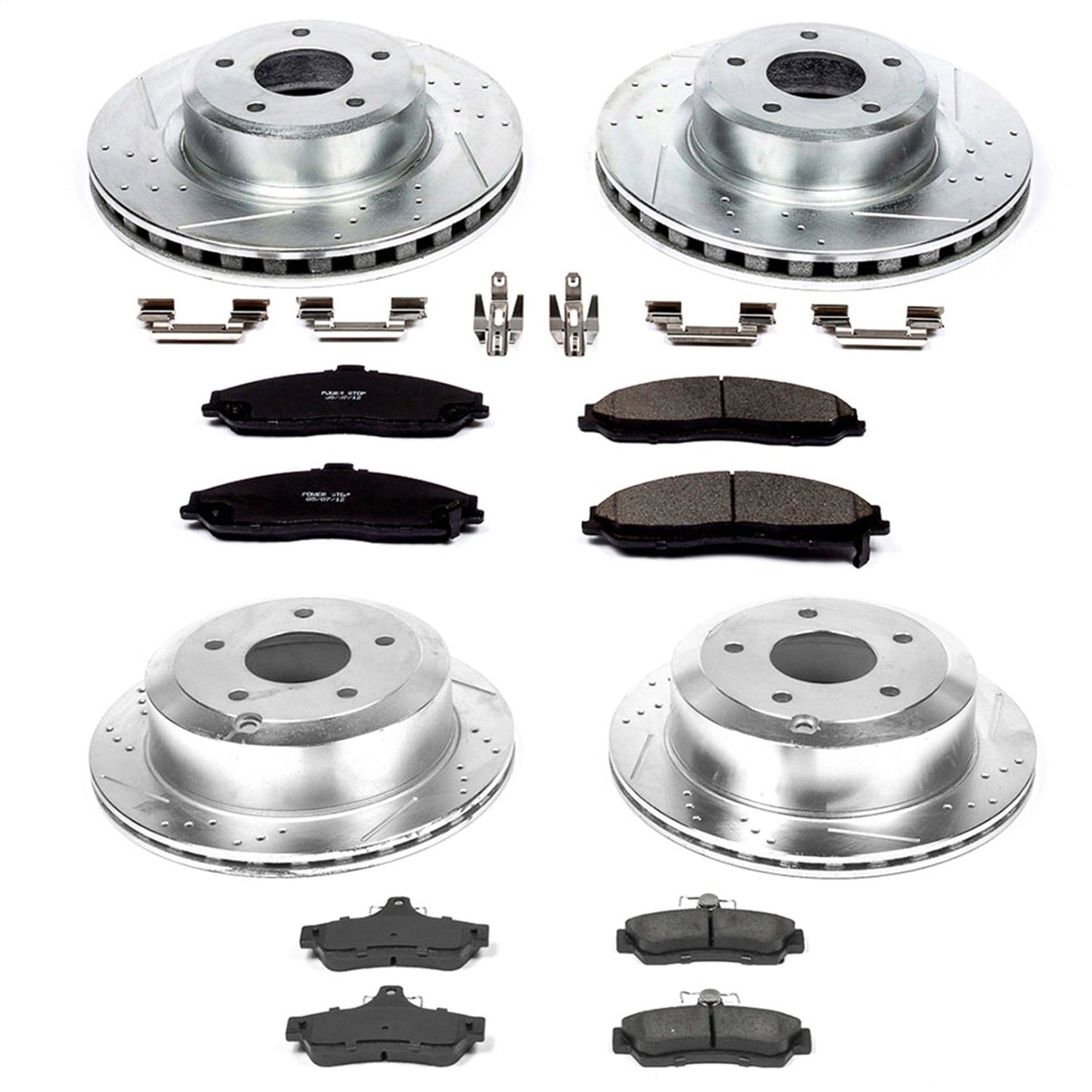 PowerStop Front & Rear Z23 Evolution Sport Brake Kit | Pontiac GTO (05-06) (K2893)