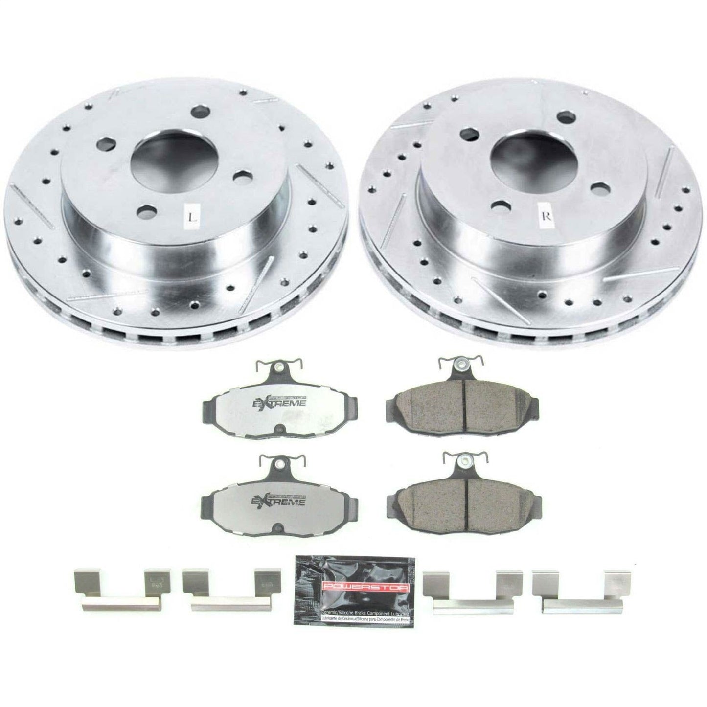 PowerStop Rear Z26 Street Warrior Brake Kit | Ford Mustang (93) (K2906-26)