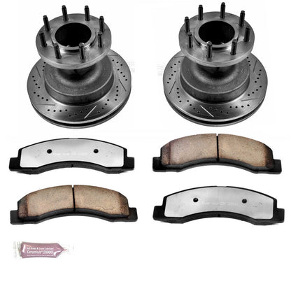 PowerStop Front Z36 Truck & Tow Brake Kit | Ford F-350 Super Duty (99-02) (K2907-36)