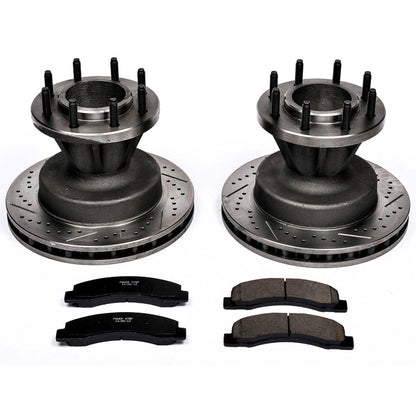 PowerStop Front Z23 Evolution Brake Kit | Ford F-350 Super Duty (99-02) (K2907)