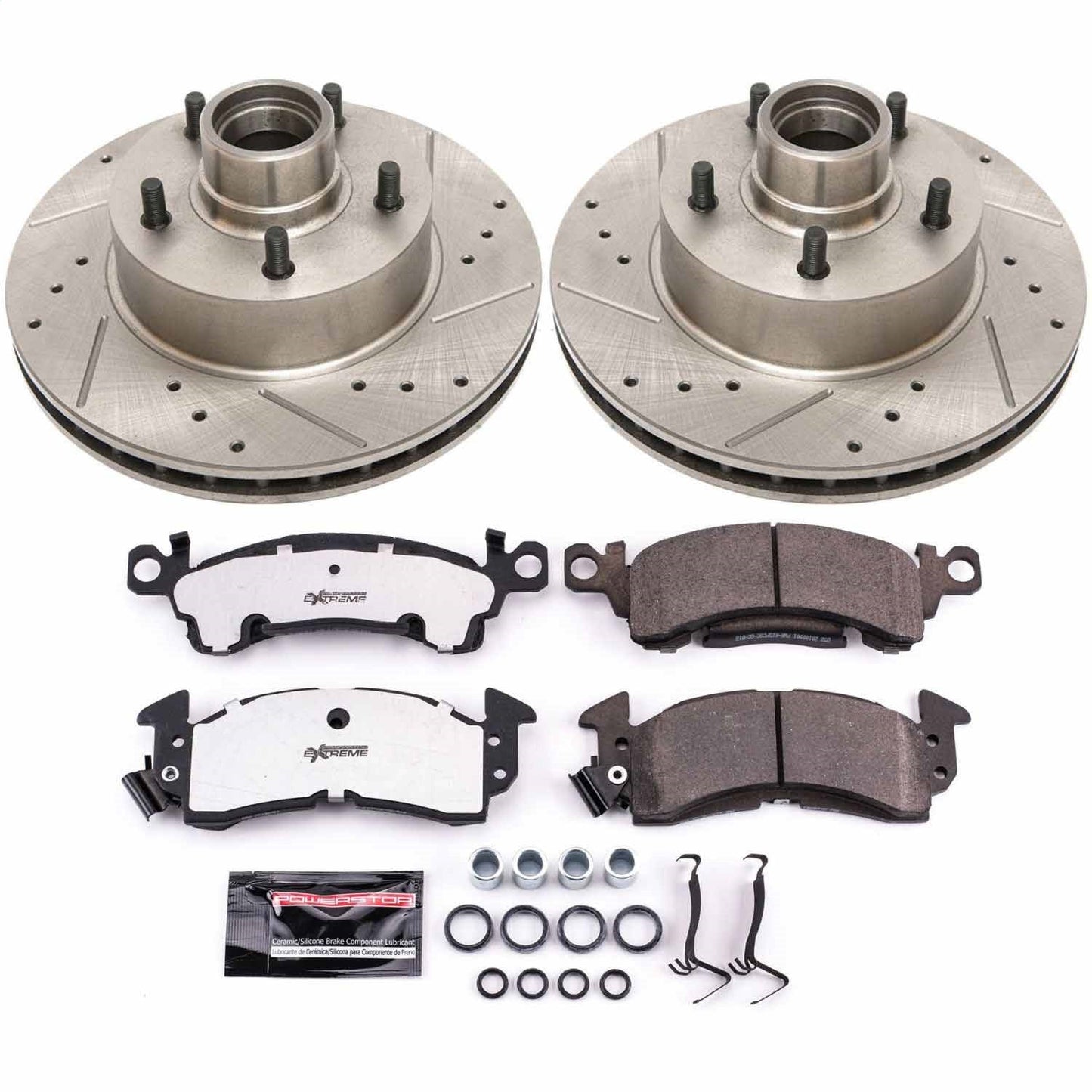 PowerStop Front Z26 Street Warrior Brake Kit | Buick Electra (85) (K2908-26)