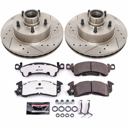 PowerStop Front Z26 Street Warrior Brake Kit | Buick Electra (85) (K2908-26)