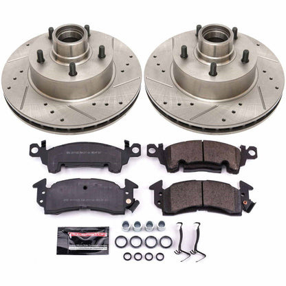 PowerStop Front Z23 Evolution Sport Brake Kit | Buick Electra (85) (K2908)