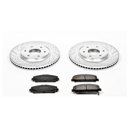 PowerStop Front Z23 Evolution Sport Brake Kit | Infiniti QX56 (06-07) (K2909)