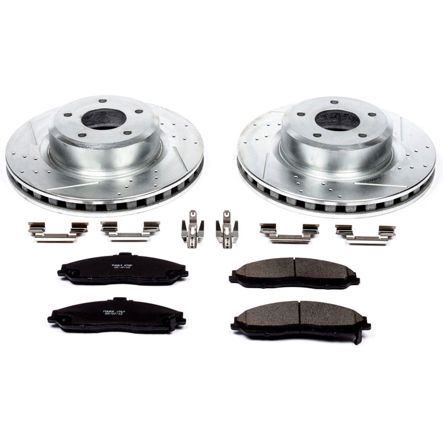 PowerStop Front Z23 Evolution Sport Brake Kit | Pontiac GTO (05-06) (K2912)