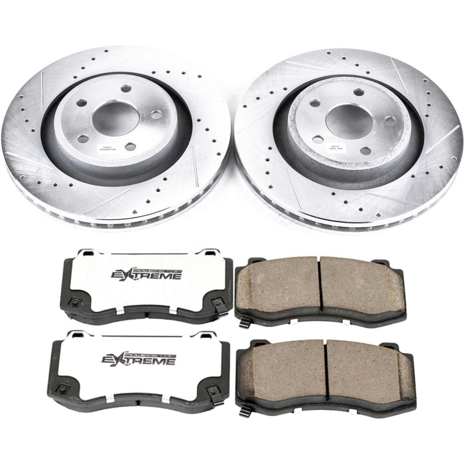PowerStop Front Z26 Street Warrior Brake Kit | Jeep Grand Cherokee (06-10) (K2924-26)