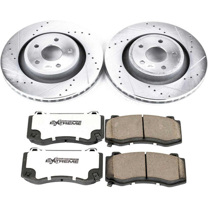 PowerStop Front Z26 Street Warrior Brake Kit | Jeep Grand Cherokee (06-10) (K2924-26)