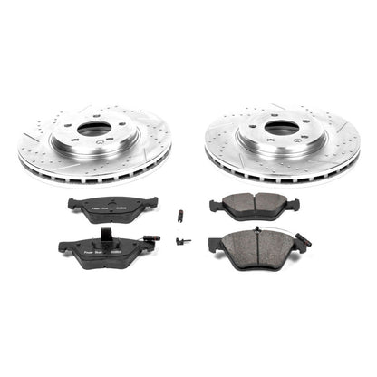 PowerStop Front Z23 Evolution Sport Brake Kit | Mercedes-Benz CLK320 (98-02) (K2926)