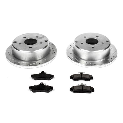 PowerStop Rear Z23 Evolution Sport Brake Kit | Pontiac GTO 2004 (K2935)