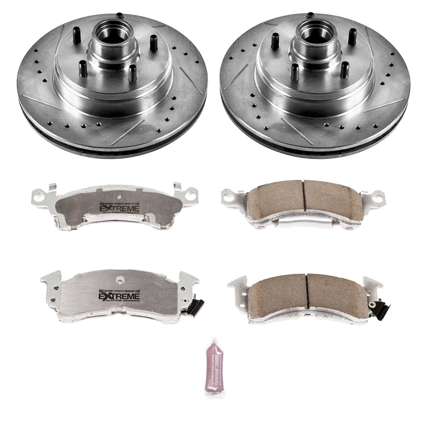PowerStop Front Z26 Street Warrior Brake Kit | Buick Roadmaster (91-96) (K2936-26)