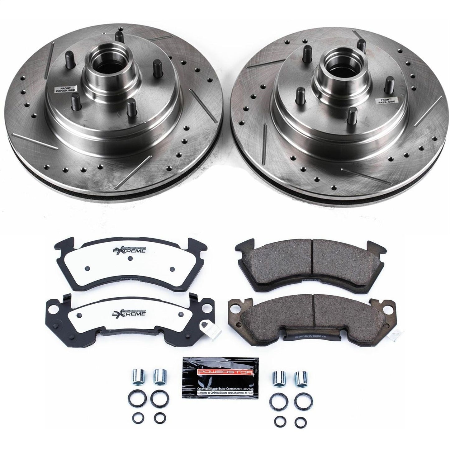 PowerStop Front Z26 Street Warrior Brake Kit | Chevrolet Caprice (91-93) (K2937-26)
