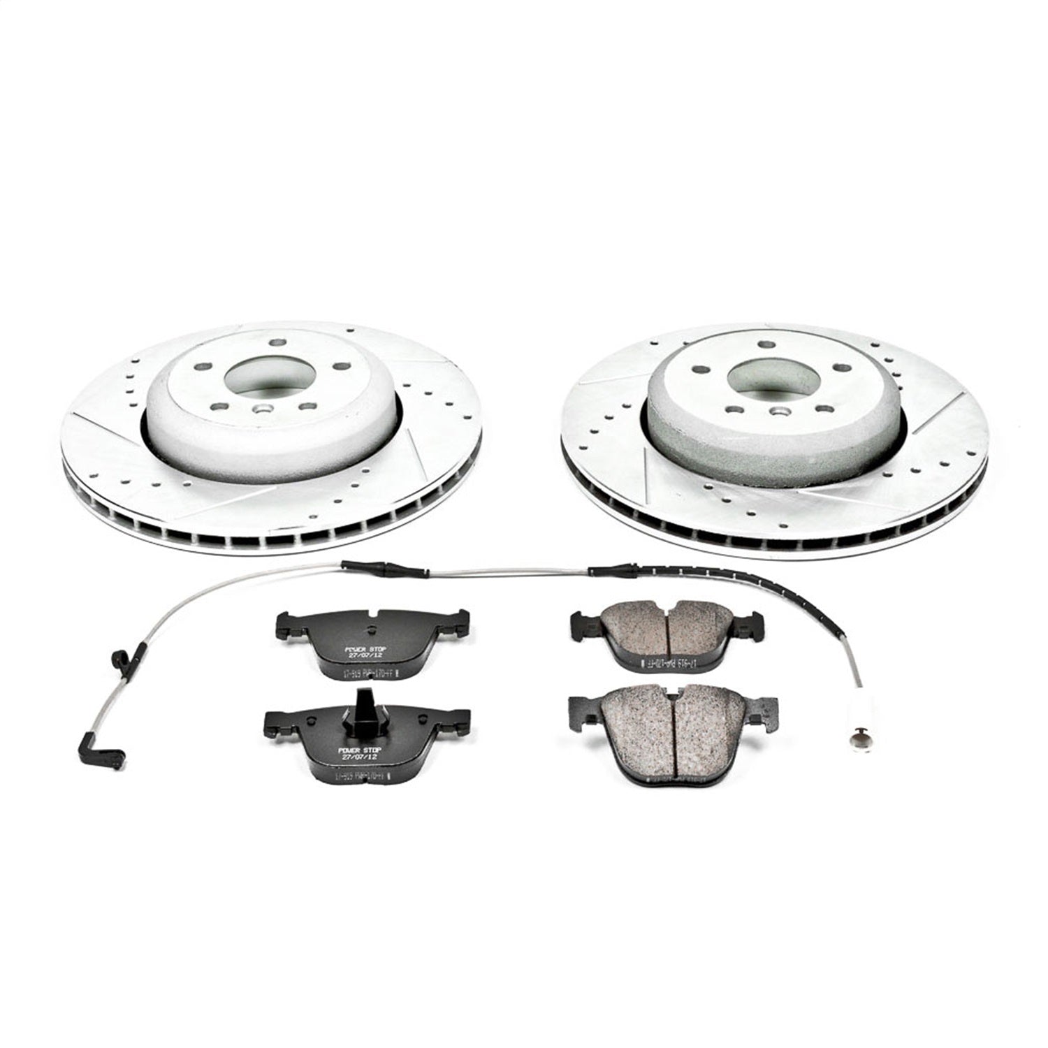 PowerStop Rear Z23 Evolution Sport Brake Kit | BMW 535i (08-10) (K2940)