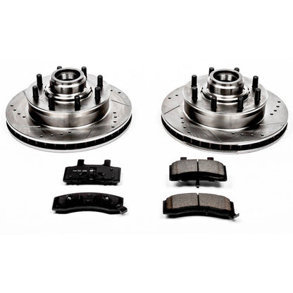 PowerStop Front Z23 Evolution Brake Kit | GMC Savana 3500 (96-02) (K2947)
