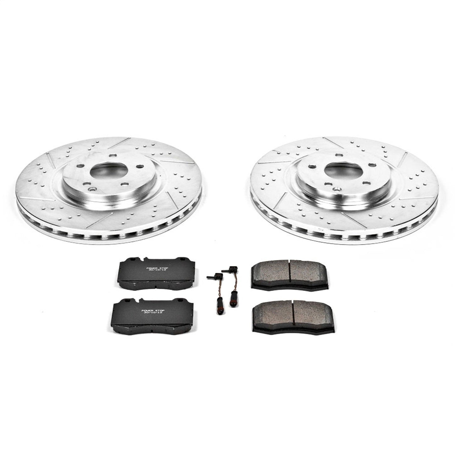 PowerStop Front Z23 Evolution Sport Brake Kit | Mercedes-Benz C230 (04) (K2950)