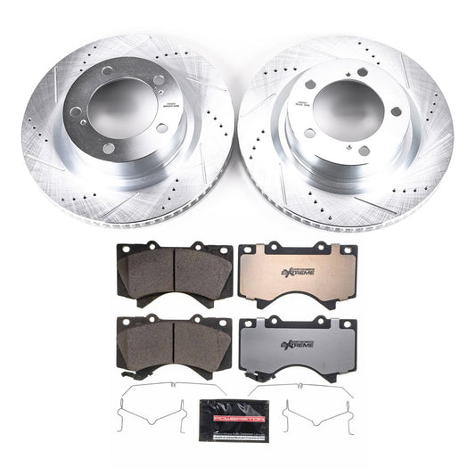 PowerStop Front Z36 Truck & Tow Brake Kit | Lexus LX570 (16-18) (K2952-36)