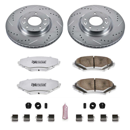 PowerStop Front Z26 Street Warrior Brake Kit | Mazda RX-8 (04-08) (K2964-26)