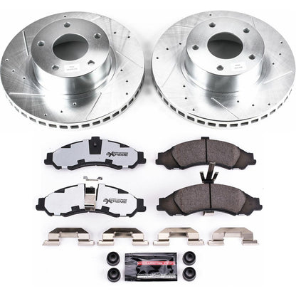 PowerStop Front Z26 Street Warrior Brake Kit | Pontiac GTO 2004 (K2965-26)