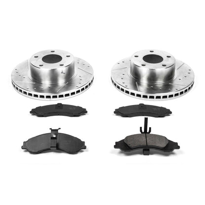 PowerStop Front Z23 Evolution Sport Brake Kit | Pontiac GTO 2004 (K2965)