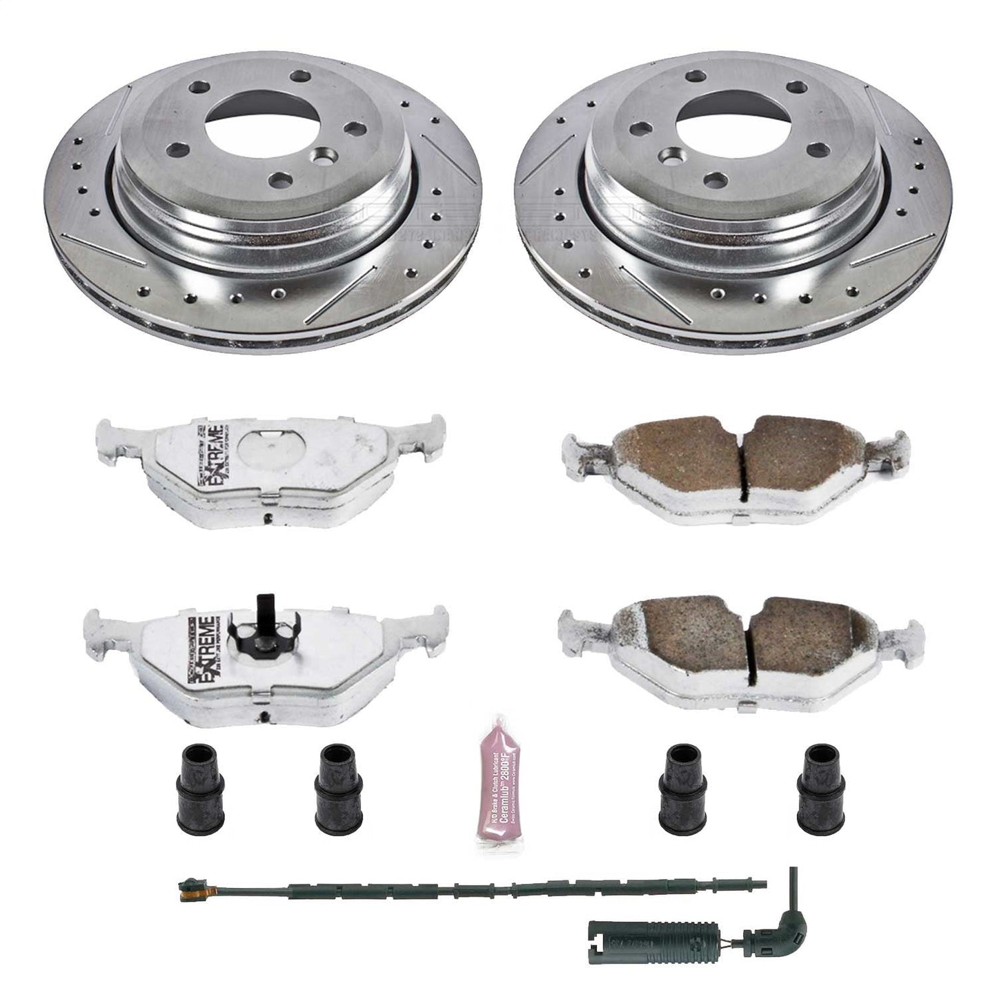 PowerStop Rear Z26 Street Warrior Brake Kit | BMW 325xi (01-05) (K2970-26)