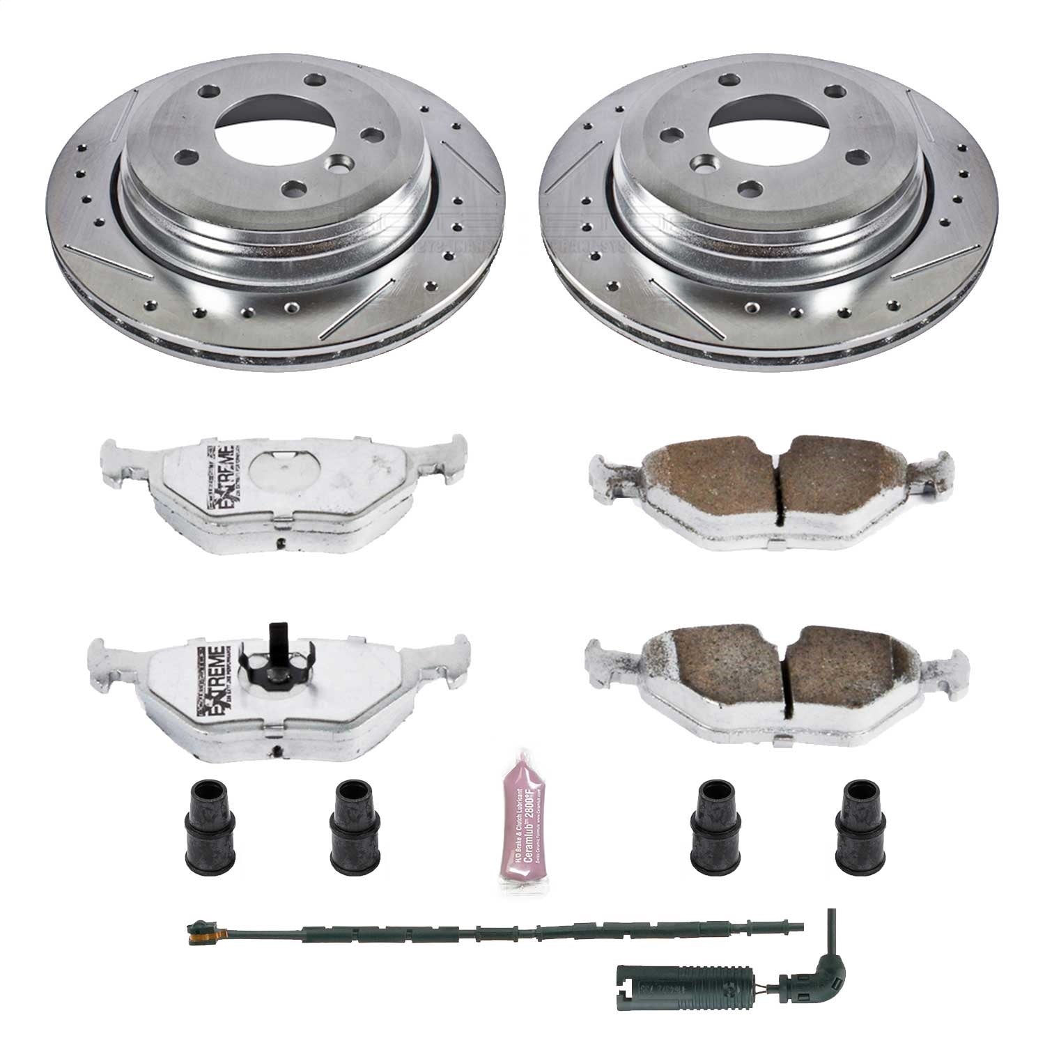 PowerStop Rear Z26 Street Warrior Brake Kit | BMW 325xi (01-05) (K2970-26)