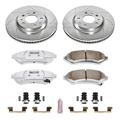 PowerStop Front Z26 Street Warrior Brake Kit | Cadillac Seville (04) (K2975-26)