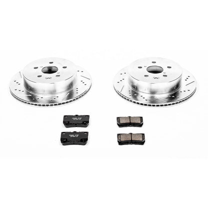 PowerStop Rear Z23 Evolution Sport Brake Kit | Lexus GS300 (06) (K2977)
