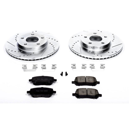 PowerStop Front Z23 Evolution Sport Brake Kit | Chevrolet Cobalt (07-10) (K2983)