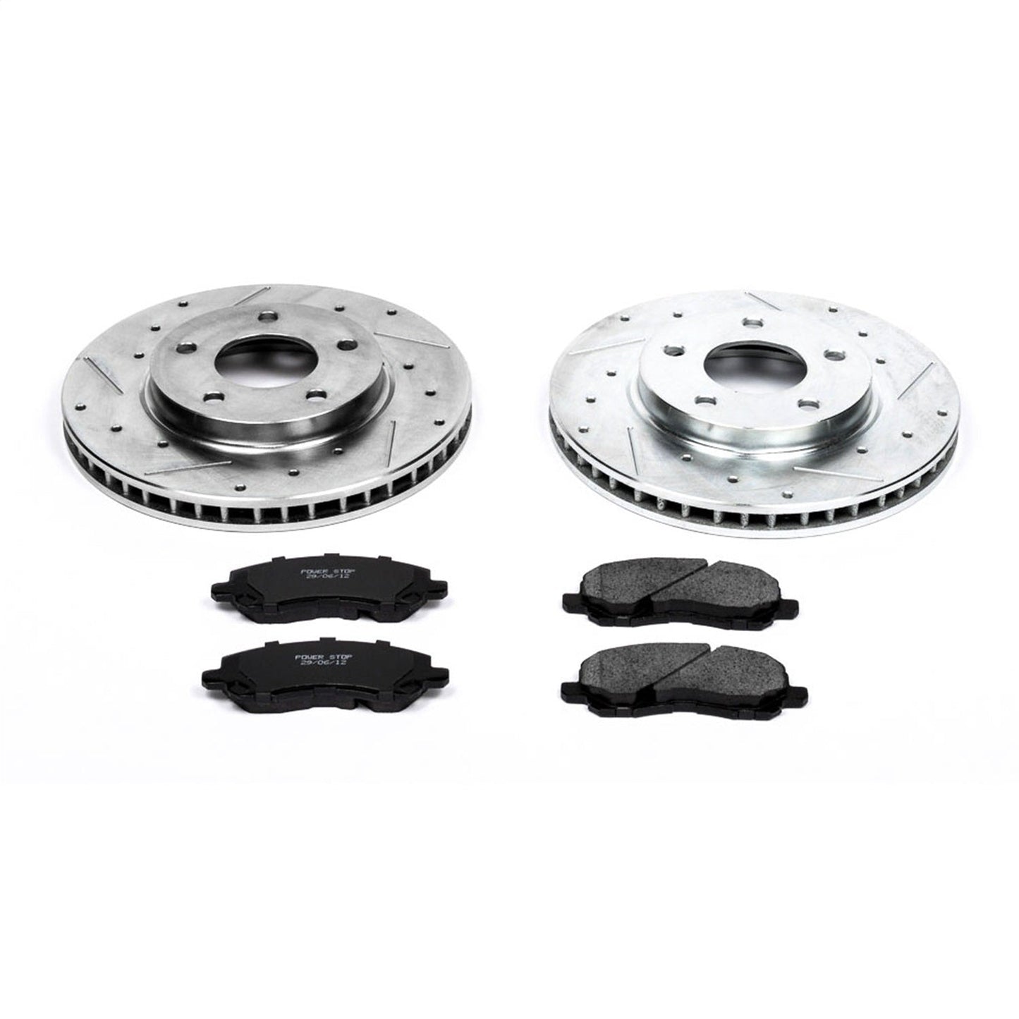 PowerStop Front Z23 Evolution Sport Brake Kit | Dodge Caliber (07-12) (K2992)
