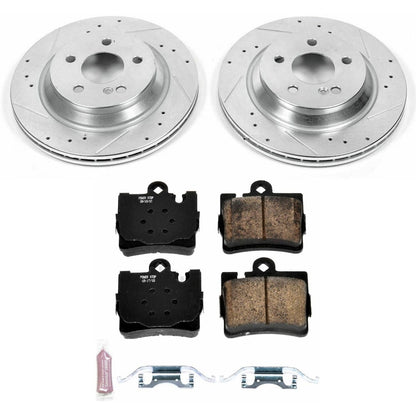 PowerStop Rear Z23 Evolution Sport Brake Kit | Mercedes-Benz S430 (00-02) (K2997)