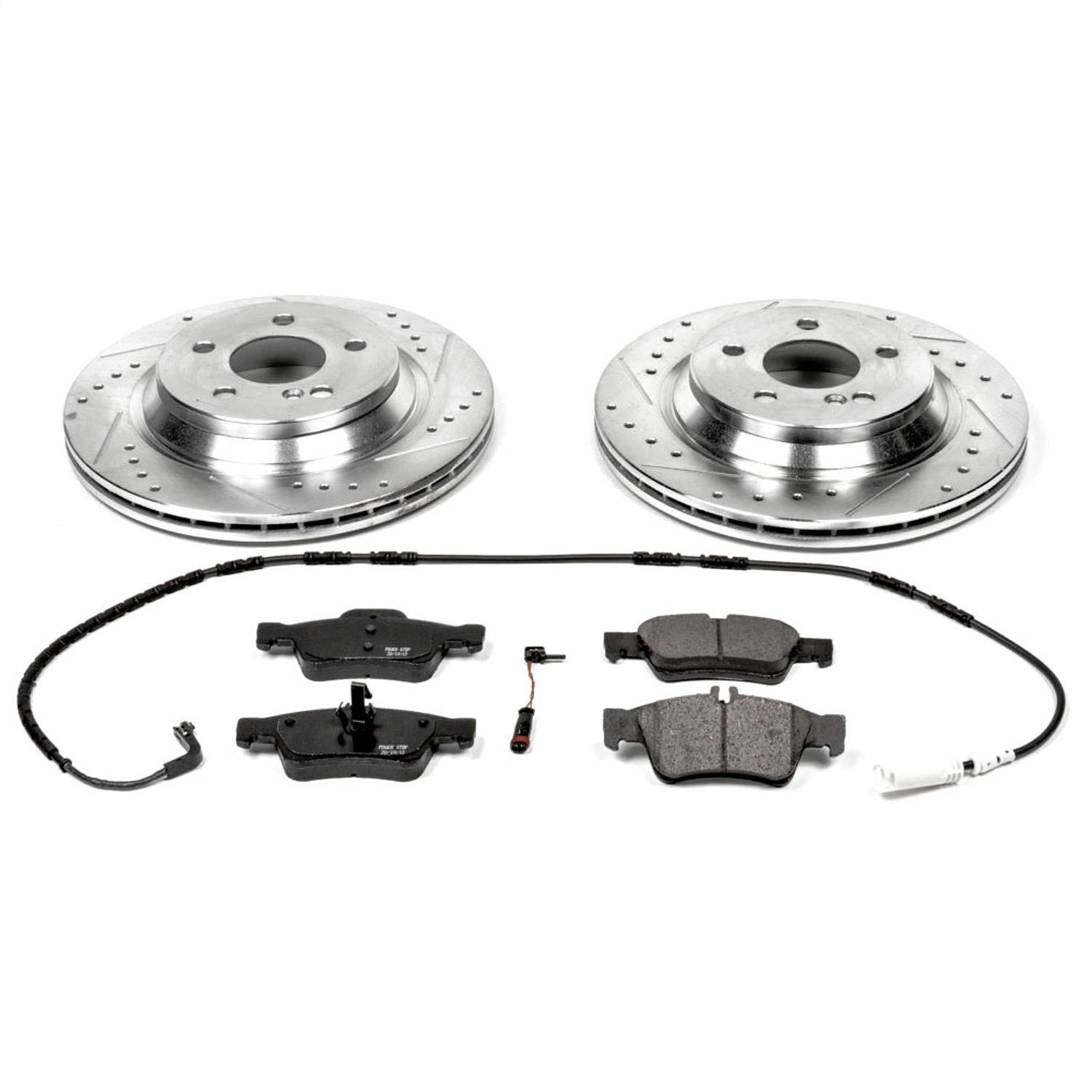 PowerStop Rear Z23 Evolution Sport Brake Kit | Mercedes-Benz S500 (03-06) (K2998)