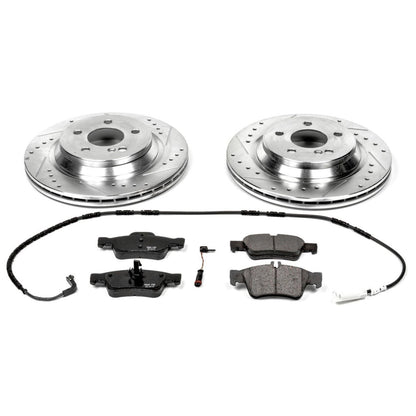 PowerStop Rear Z23 Evolution Sport Brake Kit | Mercedes-Benz S500 (03-06) (K2998)