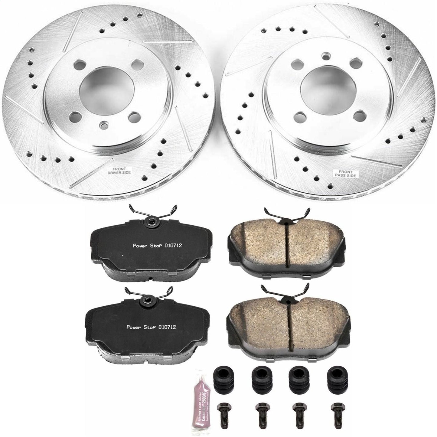 PowerStop Front Z23 Evolution Sport Brake Kit | BMW 318i (91-92) (K3008)