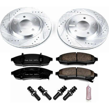 PowerStop Front Z23 Evolution Sport Brake Kit | Buick Regal (95-96) (K3018)