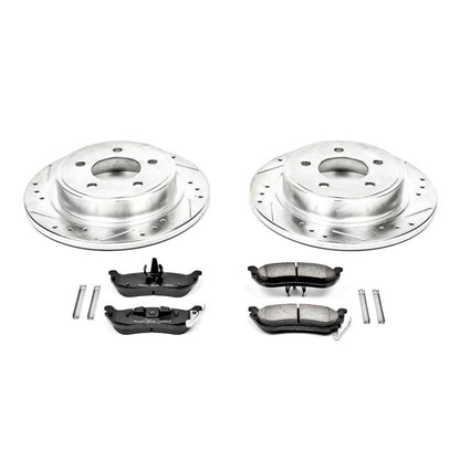 PowerStop Rear Z23 Evolution Sport Brake Kit | Chrysler Pacifica (04-08) (K3020)