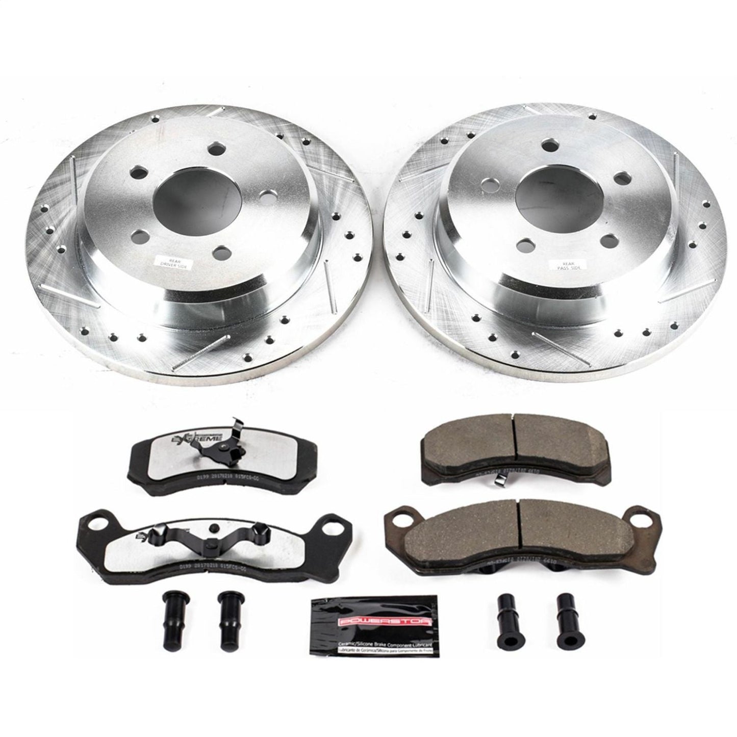 PowerStop Front Z26 Street Warrior Brake Kit | Ford Mustang (93) (K3021-26)