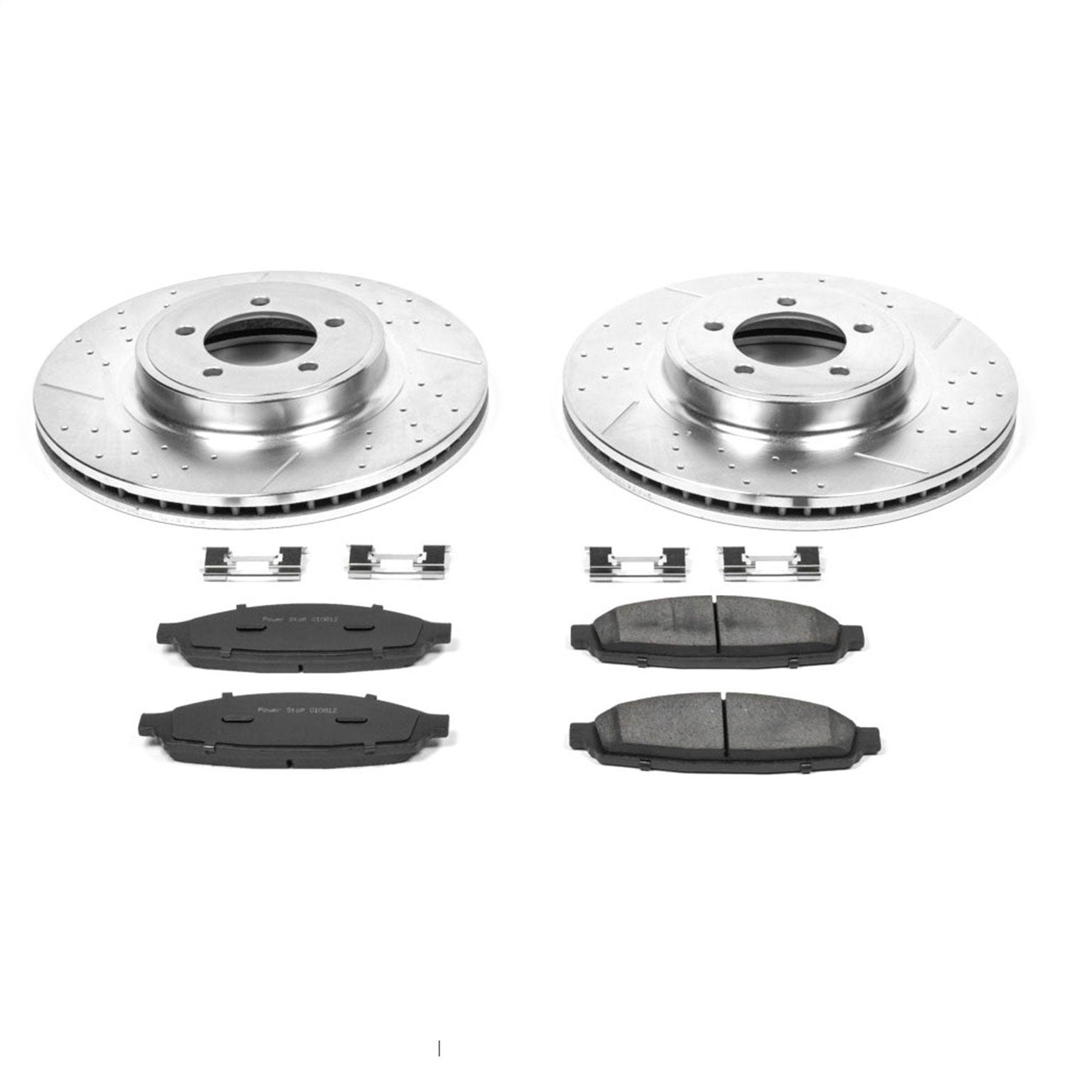 PowerStop Front Z23 Evolution Sport Brake Kit | Lincoln Aviator (03-05) (K3024)