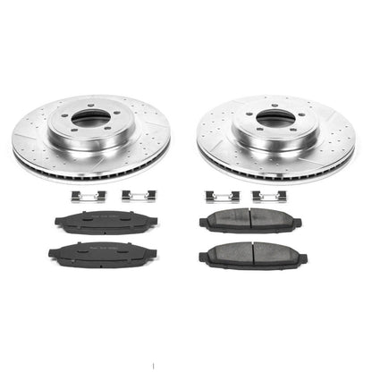 PowerStop Front Z23 Evolution Sport Brake Kit | Lincoln Aviator (03-05) (K3024)